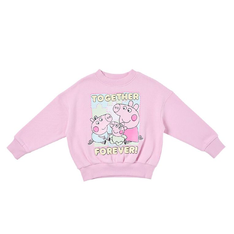 Peppa Pig Toddler Sweatshirt, Pink Light, hi-res