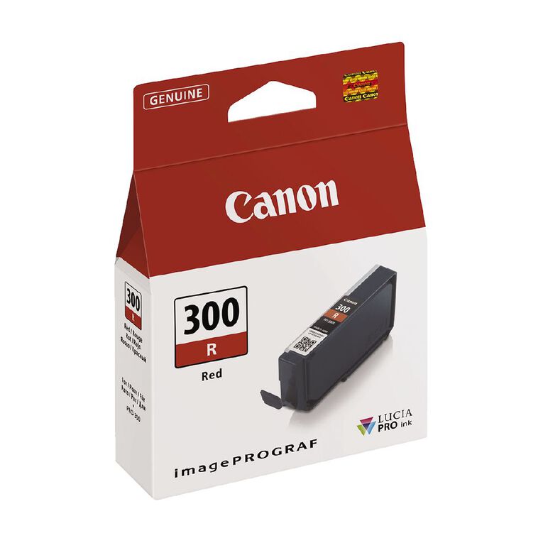 Canon Ink Lucia Pro PFI-300 Red, , hi-res