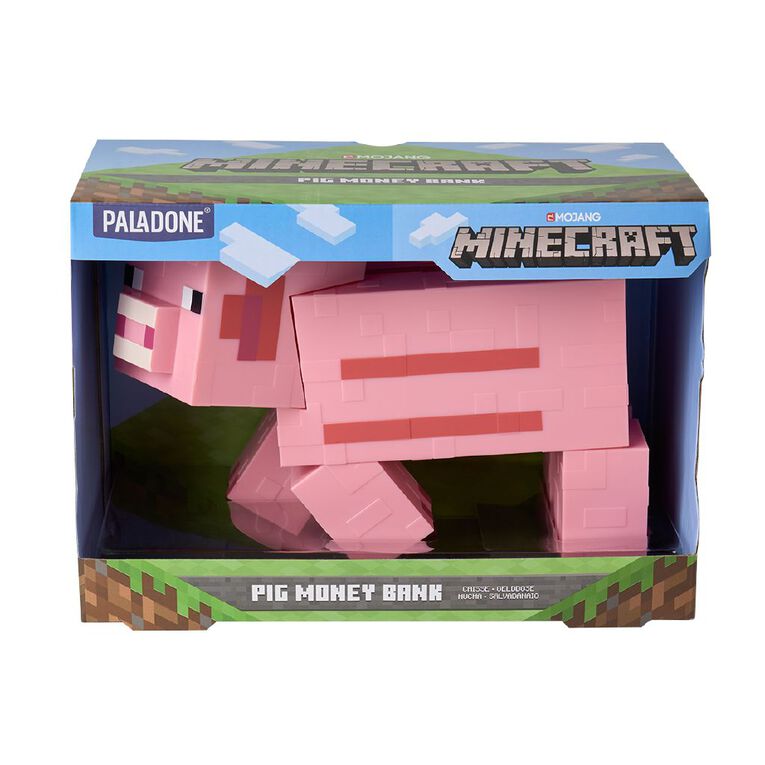 Paladone Minecraft Pig Money Bank, , hi-res