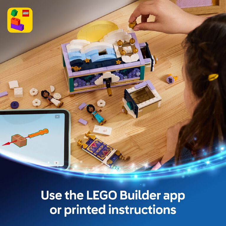 LEGO Disney Princess Jasmines Jewelry Box 43295, , hi-res