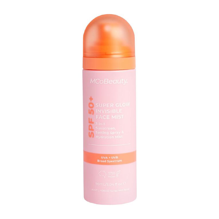 MCoBeauty Super Glow Invisible Face Mist SPF50+, , hi-res