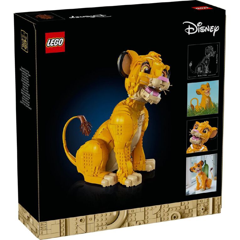 Disney LEGO Young Simba the Lion King 43247, , hi-res