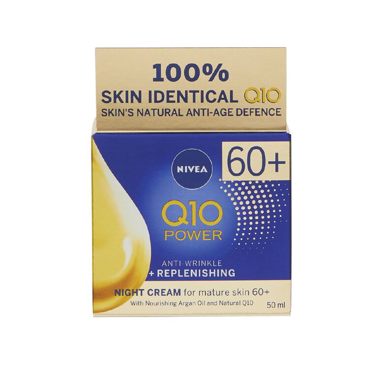 Nivea Q10 Power Mature Night Cream 50ml, , hi-res