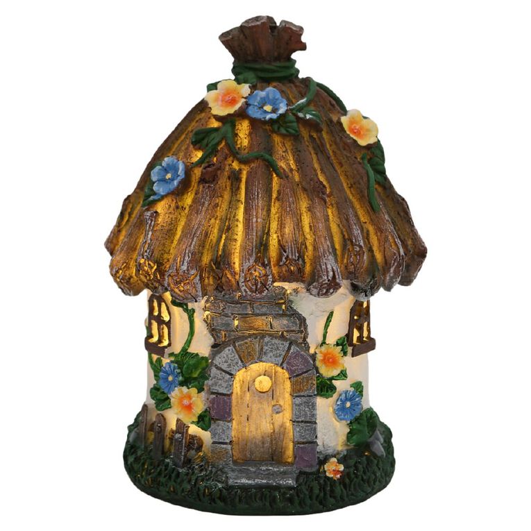 Kiwi Garden Solar Fairy House Assorted, , hi-res