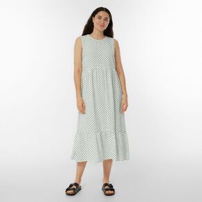 H&H Women's Drop Hem Midi Dress
