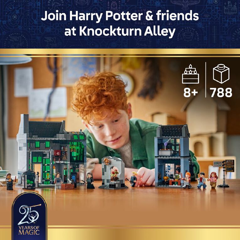 LEGO Harry Potter Knockturn Alley Wizarding Shops 43012, , hi-res