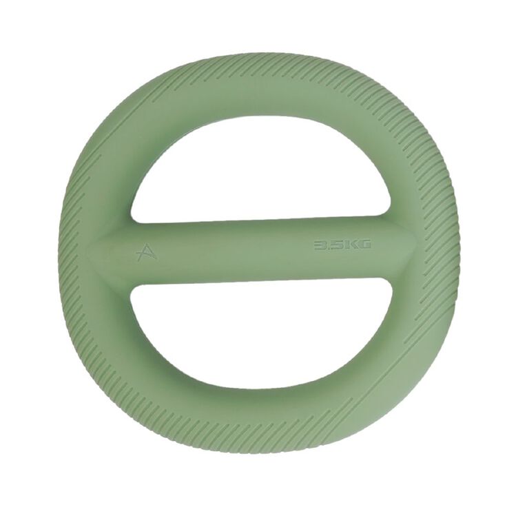 Active Intent Fitness Silicone Weight Ring 3.5kg Green, , hi-res