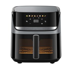 Living & Co Digital Air Fryer 7.5L Window Black