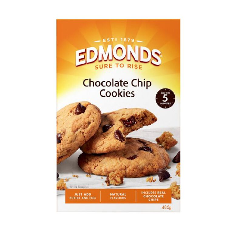 Edmonds Chocolate Chip Cookie 485g, , hi-res