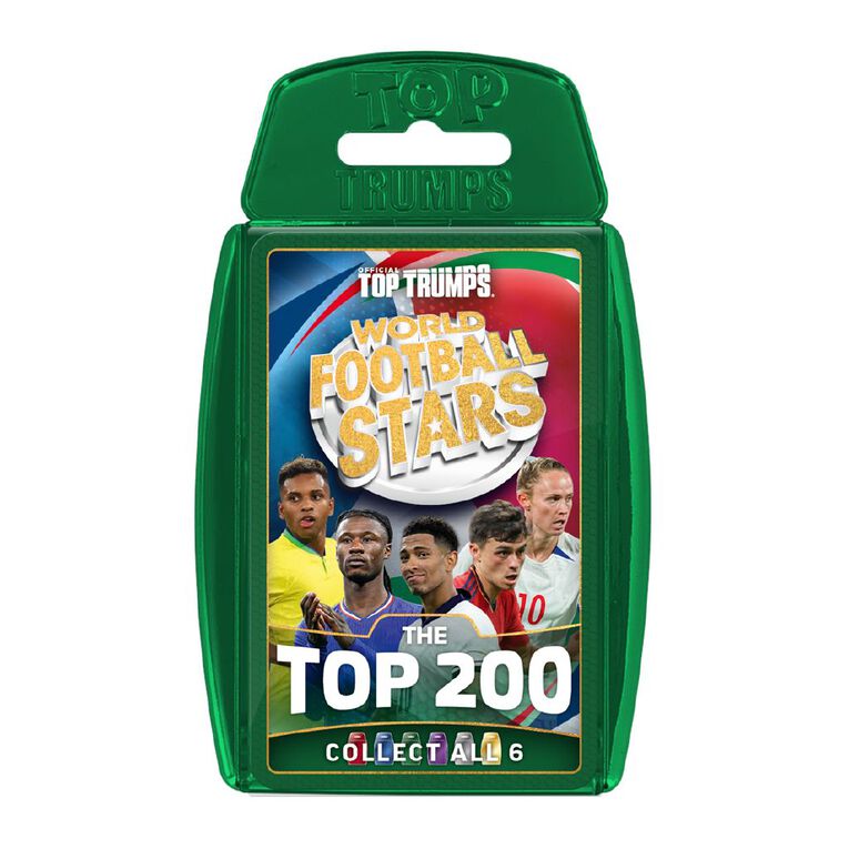 Top Trumps World Football Stars Top 200 Game, , hi-res
