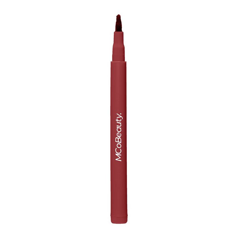 MCoBeauty Lip Stain & Sculpt - Spiced Red, , hi-res