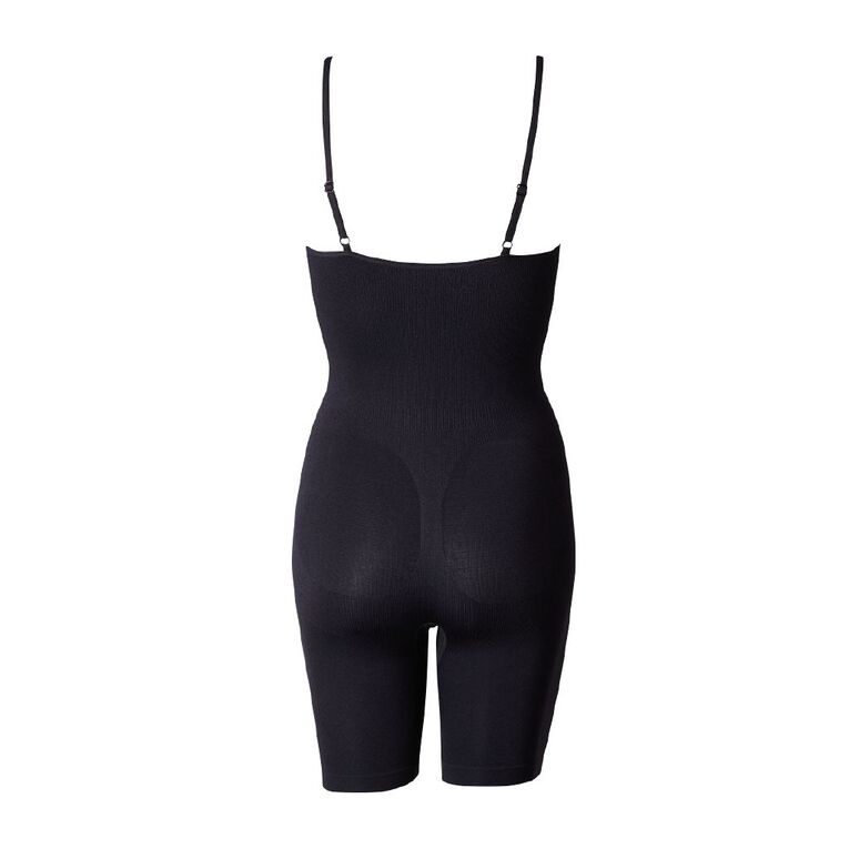 H&H Women's Shapewear Shaping Romper, Black, hi-res