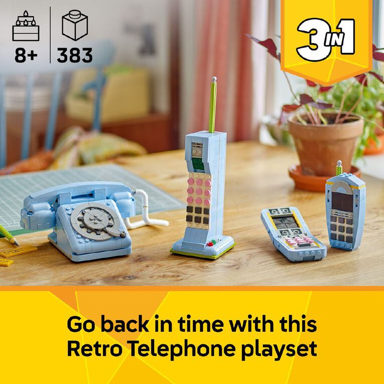 LEGO CREATOR Retro Telephone 31174, , hi-res