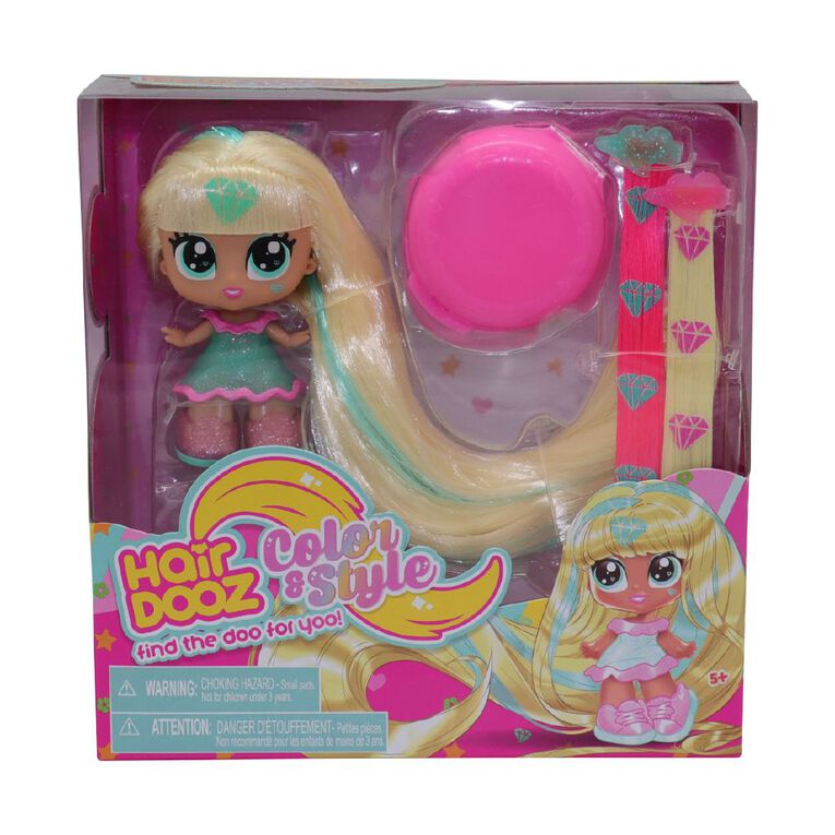 Hairdooz Color & Style Doll, , hi-res