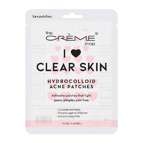 the creme shop heart acne patches 1 each