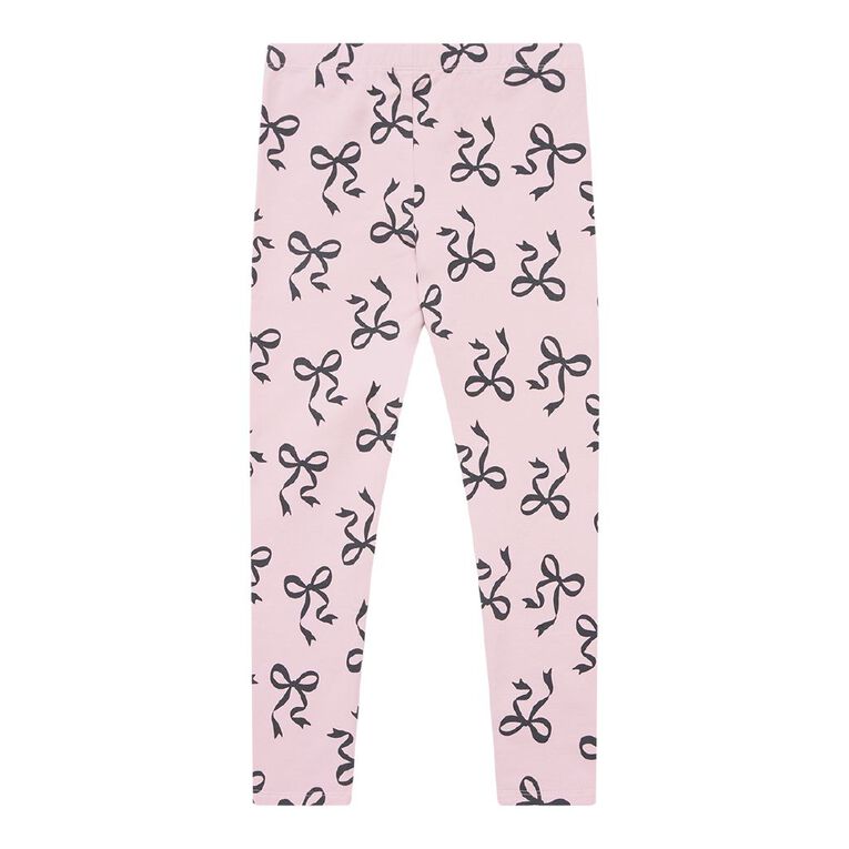 Young Original Fleece Lined Leggings, Pink Light, hi-res