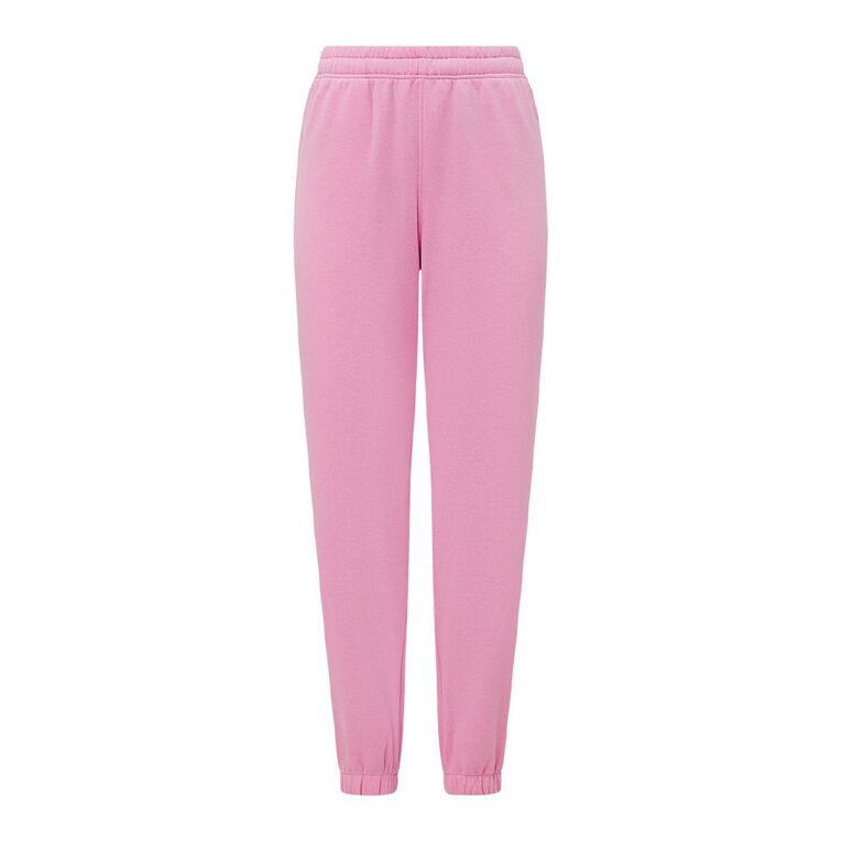 H&H Women's Essential Trackpants, Pink Mid, hi-res