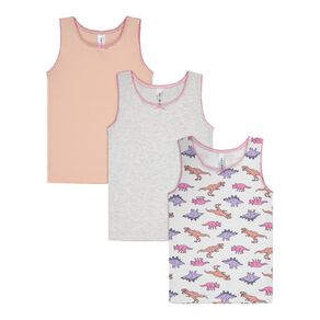H&H Girls' Singlet 3 Pack