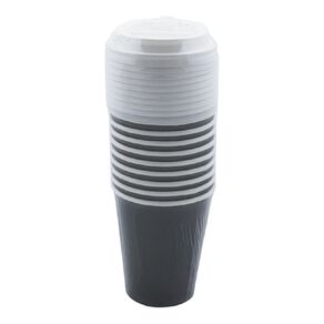 Party Inc Coffee Cup with Lid 10 Pack