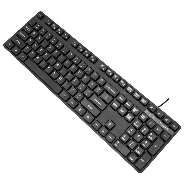 Targus USB Wired Antimicrobial Keyboard, , hi-res