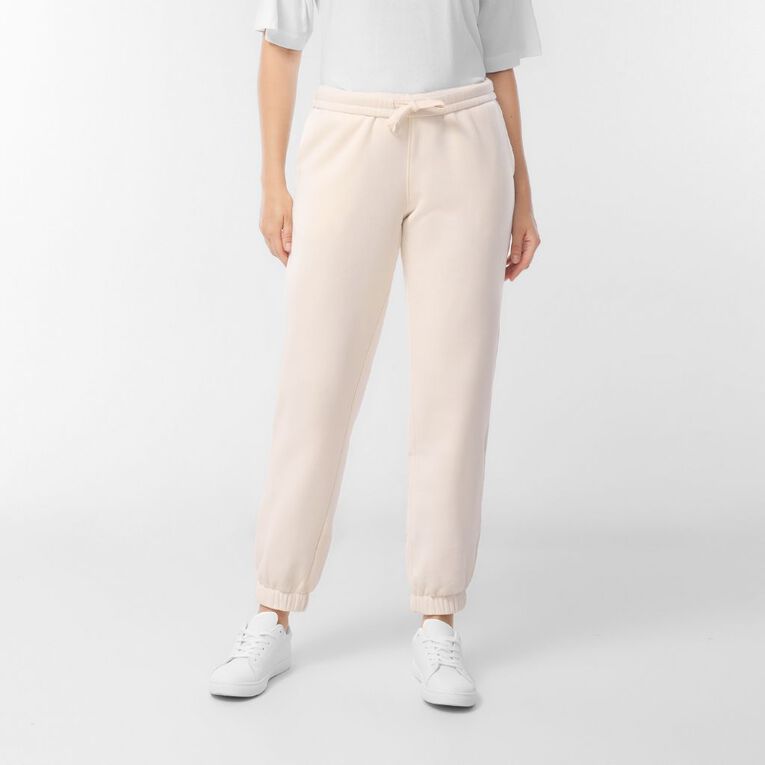 H&H Women's Essential Trackpants, Cream, hi-res