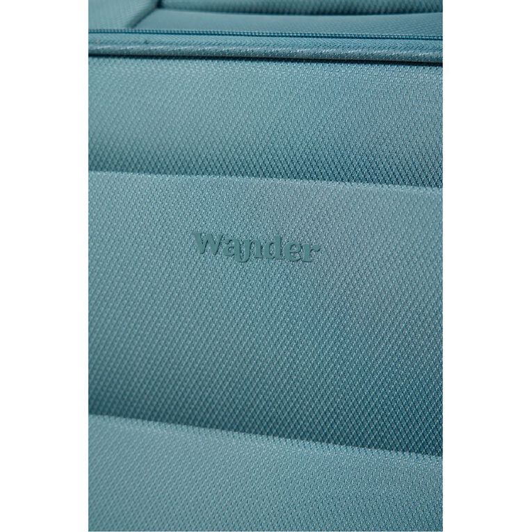 Wander Premium Soft Checked Suitcase 4 Wheel 55cm, , hi-res