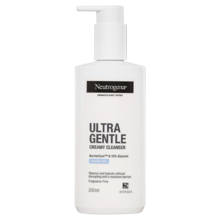 Neutrogena Ultra Gentle Creamy Cleanser 200ml, , hi-res