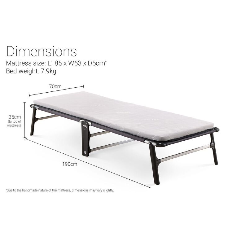Jay-Be Jay-Be Compact Folding Bed with e-Fibre Mattress Single, , hi-res