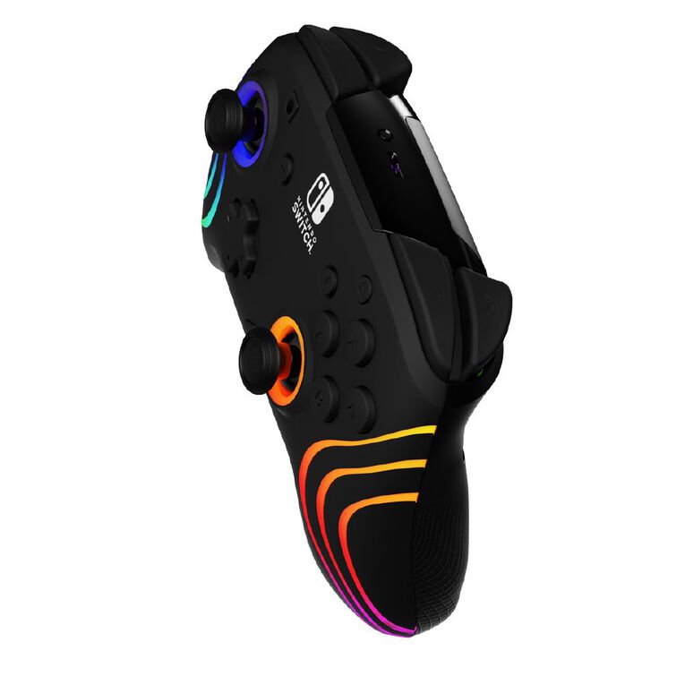 PDP Afterglow Wave Wireless Plus Nintendo Switch Controller Black, , hi-res