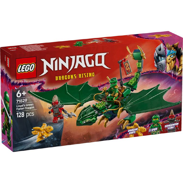 LEGO Ninjago Lloyd's Green Forest Dragon 71829, , hi-res