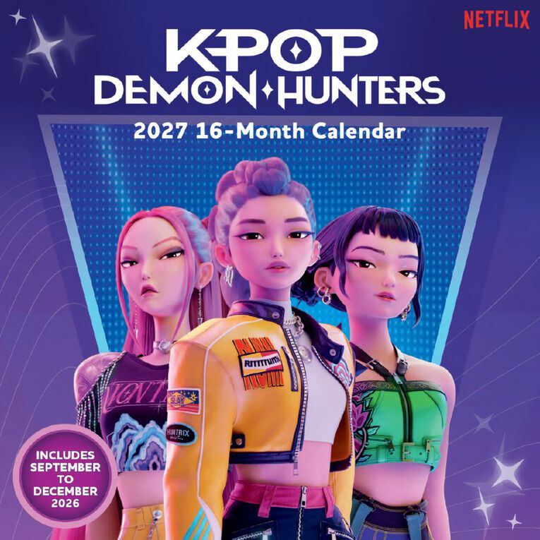 KPop Demon Hunters Calendar 2027, , hi-res