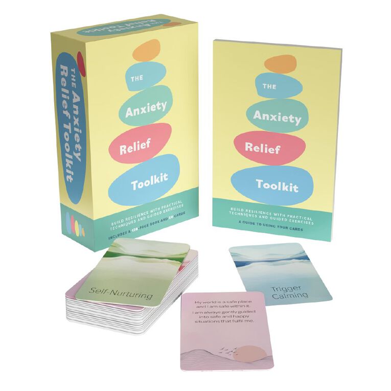 The Anxiety Relief Toolkit by Jacqueline Bruce, , hi-res