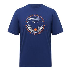 H&H Men's Regular Fit Printed Tee