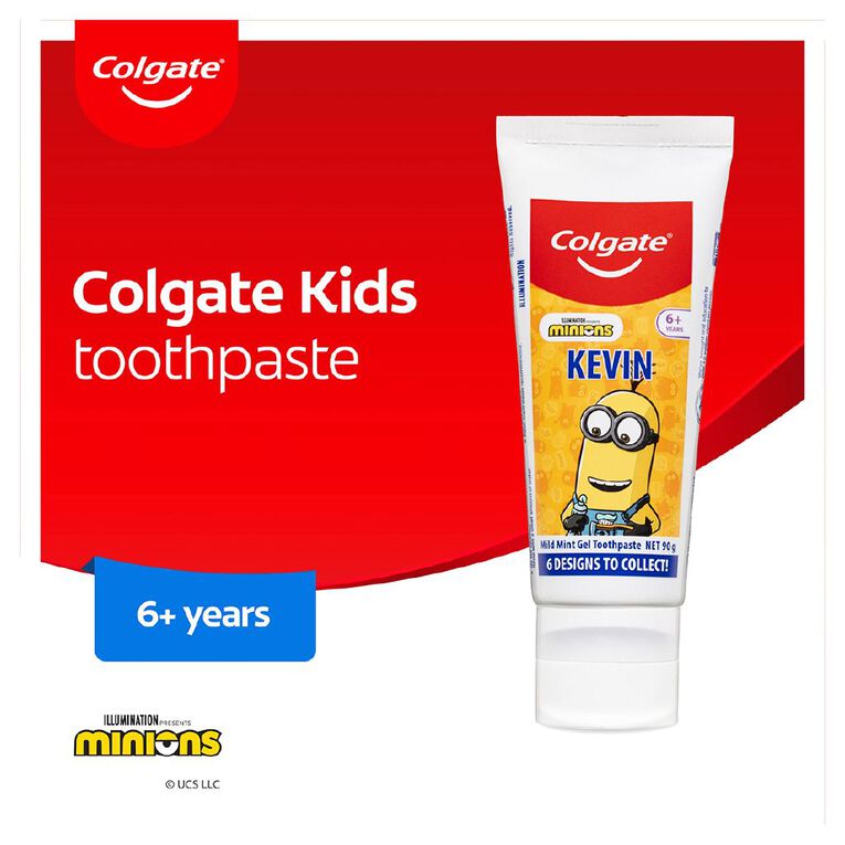 Colgate Minions Kids Sparkling Mint Toothpaste, , hi-res
