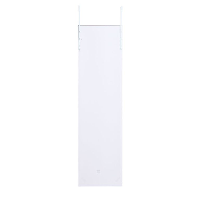 Living & Co Overdoor Mirror Black, , hi-res