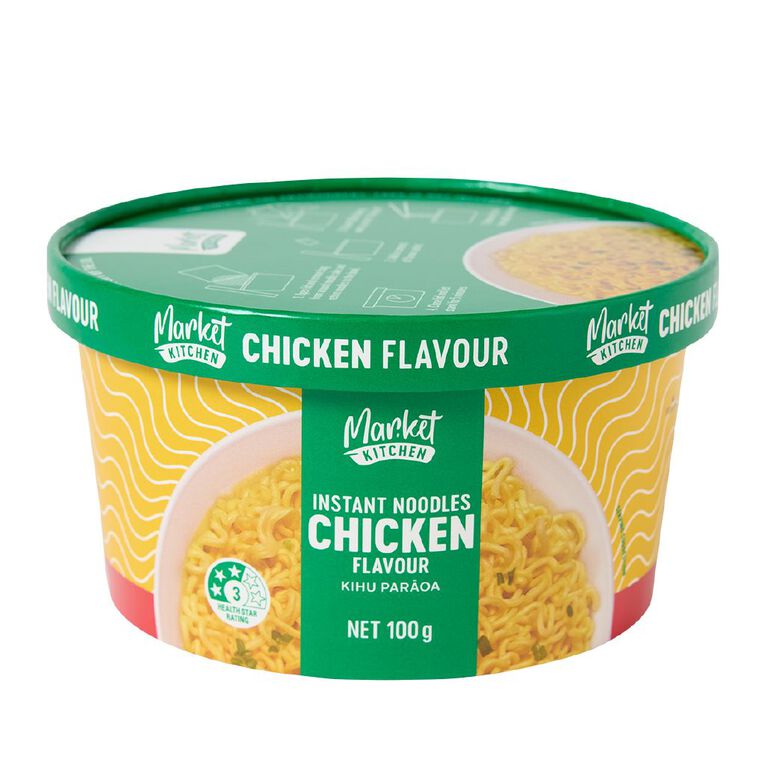 Market Kitchen Bowl Noodles Chicken 100g