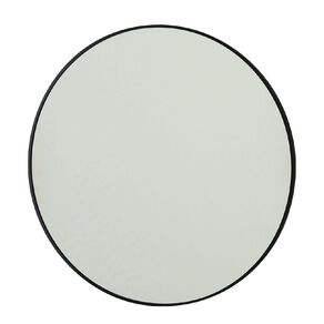 Living & Co Round Wall Mirror Black 80cm
