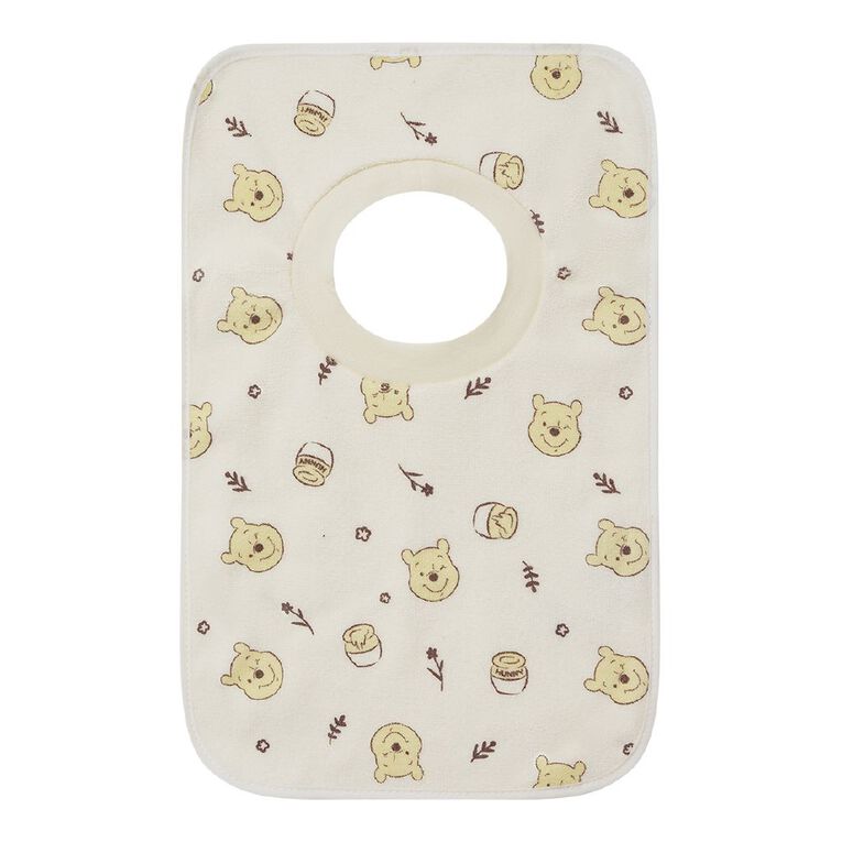 Winnie the Pooh Baby Bibs 3 Pack, Cream, hi-res
