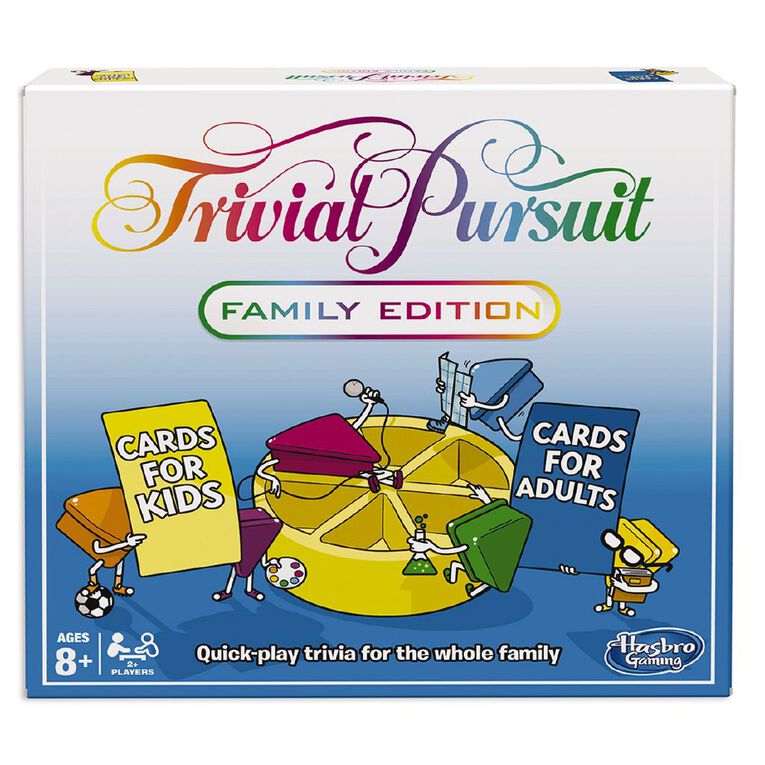 Hasbro Trivial Pursuit Family Edition Game, , hi-res