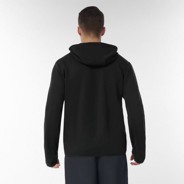 Active Intent Men's Scuba Zip Sweat, Black, hi-res
