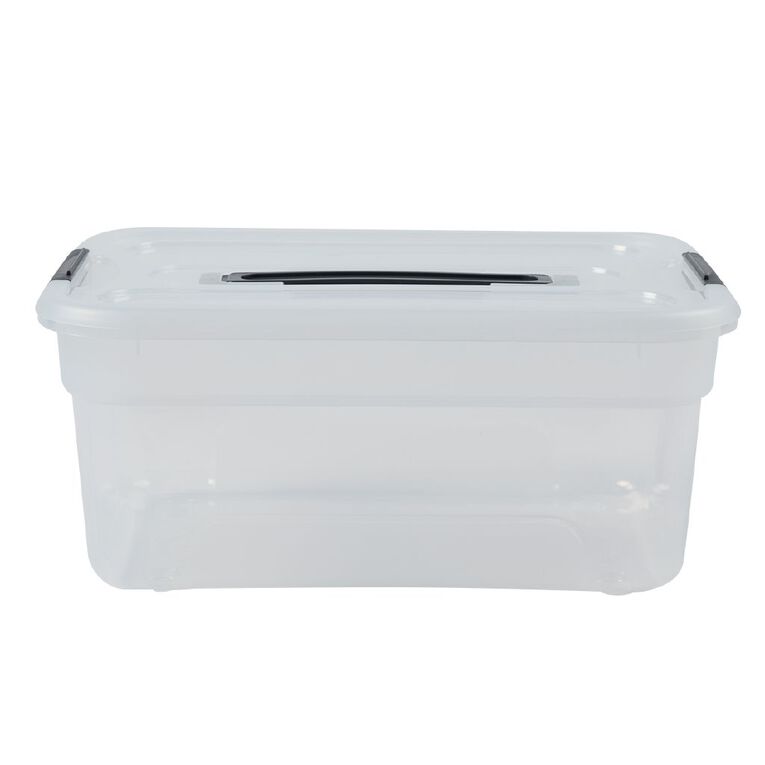 Sort It Modular Storage Organiser Clear 13L, , hi-res