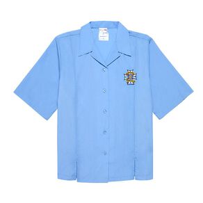 Schooltex Marcellin College Junior Short Sleeve Blouse - New Embroidery