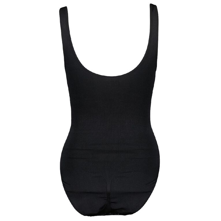 Clio Shapewear Bodysuit, Black, hi-res