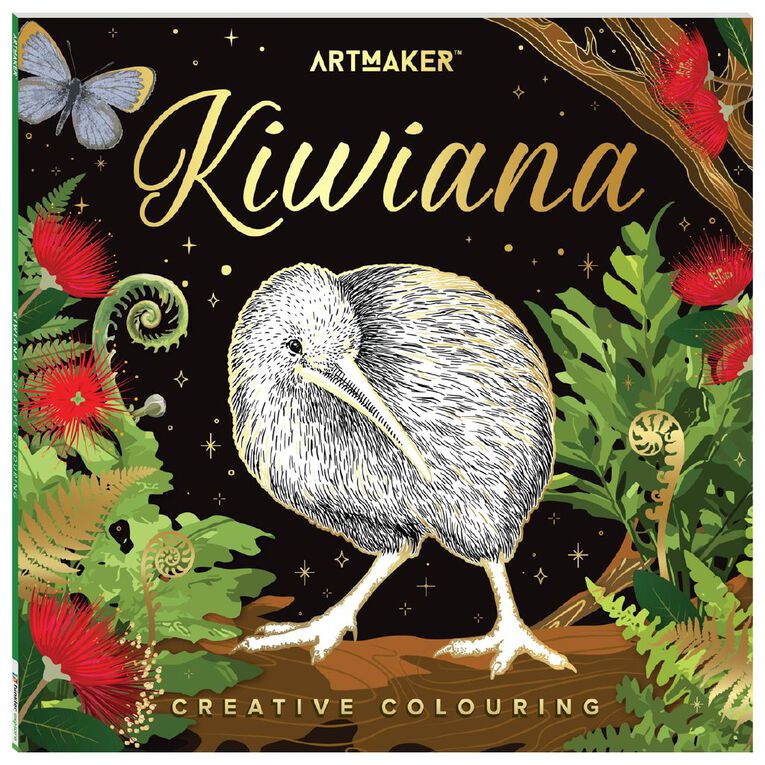 Art Maker: Creative Colouring Kiwiana, , hi-res