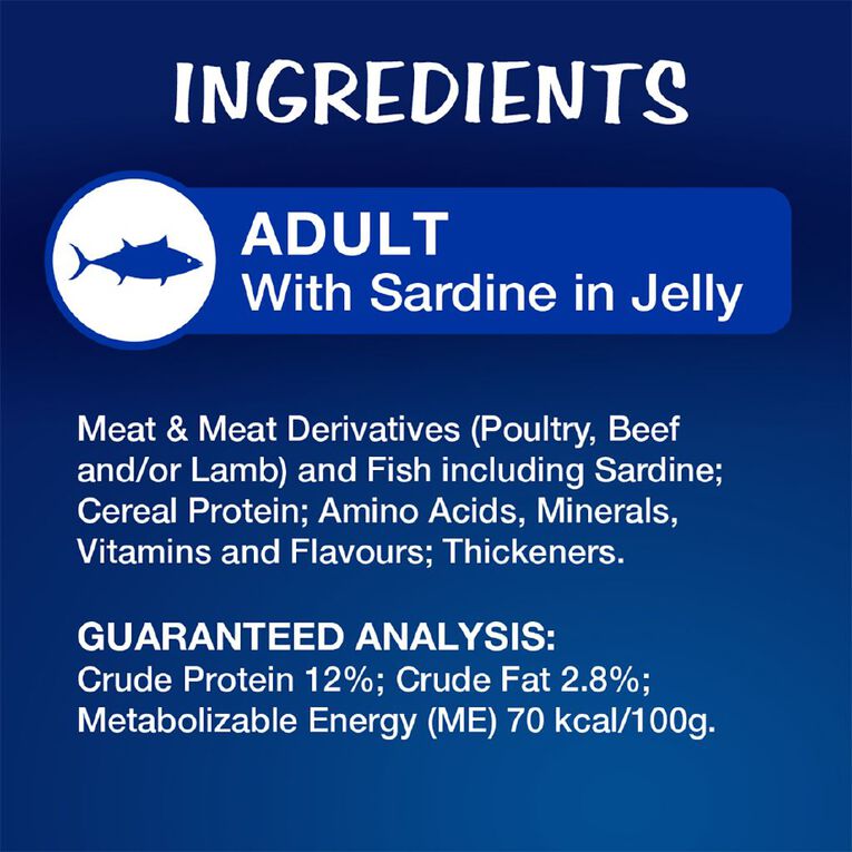 Oscar Adult Ocean Menus Jelly Wet Cat Food Pouch 12 x 85g, , hi-res