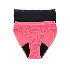 Love Luna Teen First Period Bikini Briefs 2 Pack