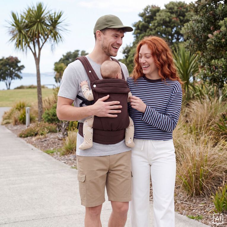 Babywise Baby Carrier Cocoa, , hi-res