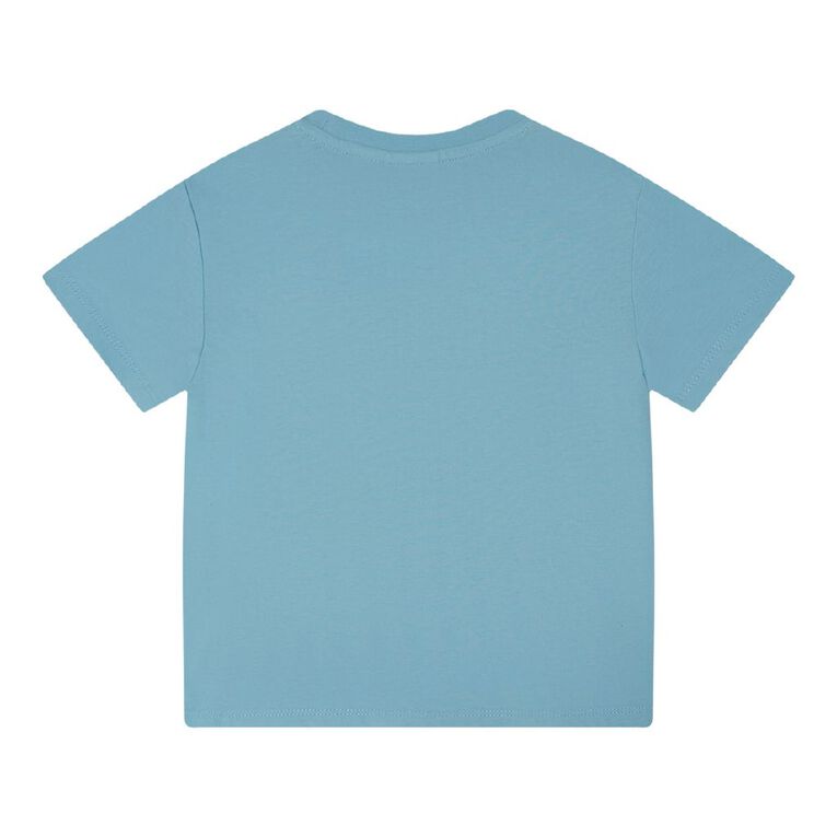 Spider-Man Preschool Printed Relaxed Tee, Blue Light, hi-res