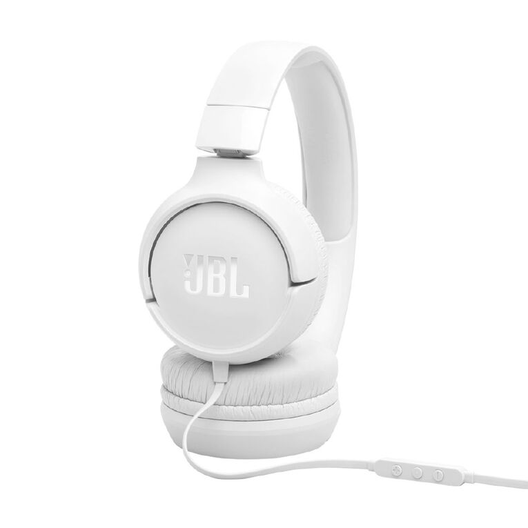 JBL Tune 520C USB-C Wired On-Ear Headphones White, , hi-res
