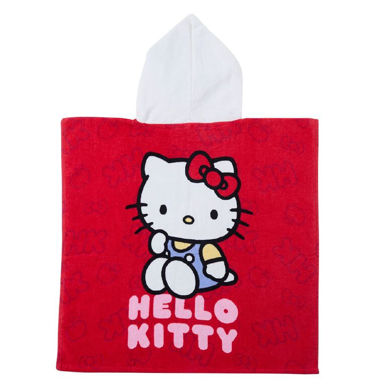 Hello Kitty Hooded Beach Towel, , hi-res